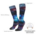 thumbnail image 4 of Susaid Modern Colorful Eyes Print Thermal Winter Socks for Men and Women, Warm Crew Hiking Socks, for Boots and Outdoor Activities, 4 of 6