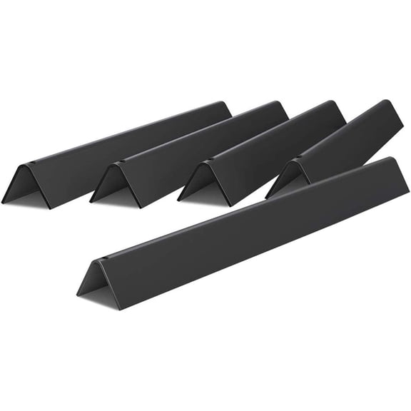 X Home 17.5" Heavier Flavorizer Bars Replacement for Weber Genesis 300 Series, Genesis E-310/E-320/E-330 (2011-2013, Front Control) , Porcelain-enameled 5-Pack