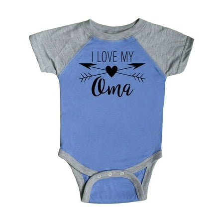 i love my oma heart and arrows infant creeper walmart com