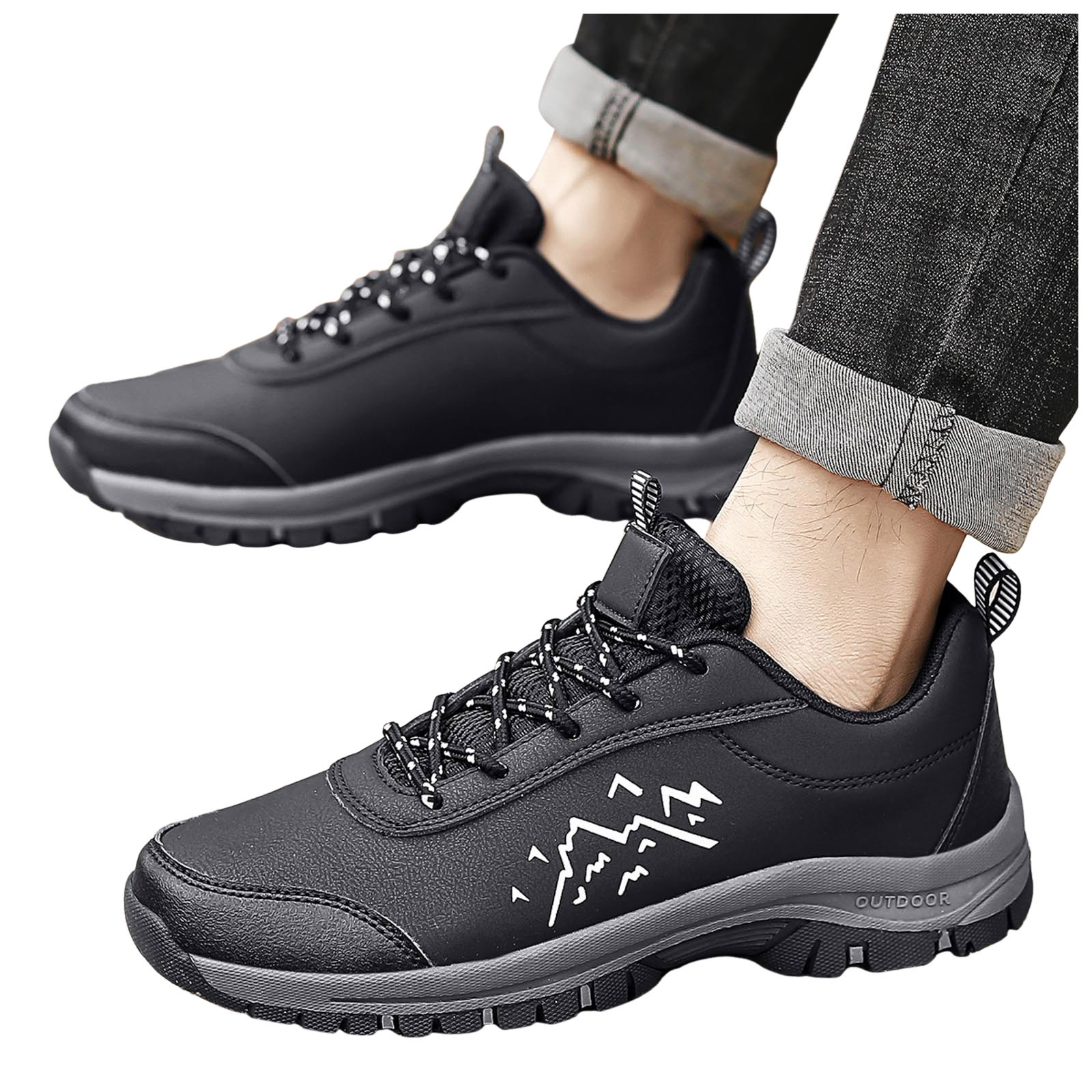 Sopiago Sneakers Extra Wide Men's Crossbar Slip-on Sneaker, Wide Width ...