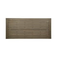 thumbnail image 4 of Contemporary Home Living 79" Charcoal Gray and Black Rectangular Outdoor Dining Table, 4 of 6