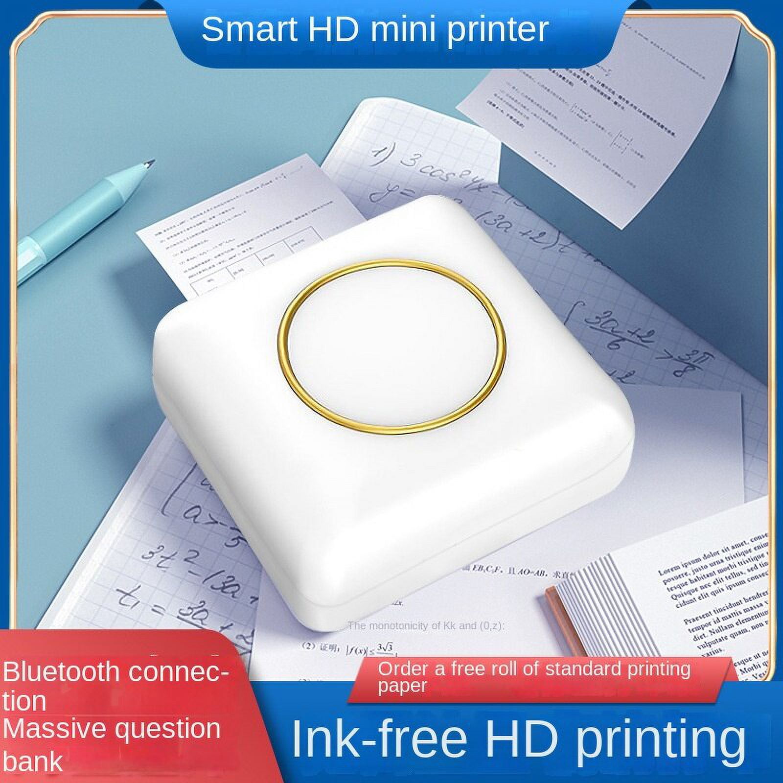 Label Maker Machine, C20 Mini Bluetooth Label Maker Thermal Label Printer Machine,Pocket Label Printer Handheld for iOS & Android, Label Printer for Home,Office-With 5 Roll Label
