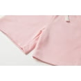 thumbnail image 6 of LittleSpring Little Boys Athletic Shorts Summer Drawstring Pull on Cotton Sweat Shorts with Pockets Terry Pink Size 7-8, 6 of 6