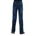 thumbnail image 3 of Cowgirl Tuff Western Denim Jeans Girls Shimmer 5 Reg Dark Wash GJSHMB, 3 of 4
