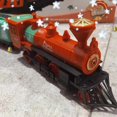 thumbnail image 6 of Christmas Electric Rail Car Mini Train Set Light Toys, 6 of 9