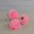 thumbnail image 3 of 50 piezas de flores artificiales de caléndula, guirnalda de cabezas de flores falsas para boda, hogar, decoración navideña, naranja, 10cm, 3 of 14