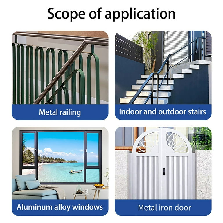 TOPRenddon Weatherproof Rust Converter Paint for Metal, Rust