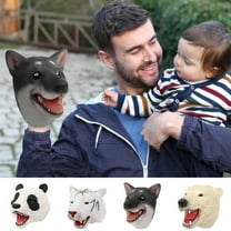 ABPWLY Toys Hand Puppets Realistic Soft Rubber T Rex Animal Toy for Role Play Story Telling Kids Gift Christmas