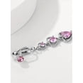 thumbnail image 4 of shiyou-Fake Belly Piercing Ring - Clip on Belly Button Rings, 4 of 4