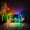 Color Flow Effect (76 modes), variant on Rhino Led Light Box, Dimmable Neon-Like Light Signs USB Power for Wall Decor Bedroom Decoration, Static Light (WxH) 8"x4"