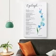 thumbnail image 5 of Merritt Malloy's Epitaph Poem When I Die Poster Poem About Death, Take Me Away Poster Wall Art Paintings Canvas Wall Decor Home Decor Living Room Decor Aesthetic Prints, 5 of 9