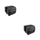 thumbnail image 4 of Wosthever Bolsa trasera Equipaje universal Moto Alforjas para motocicletas Bolsas laterales portátiles de gran capacidad para trabajo pesado Negro 2piezas, 4 of 6