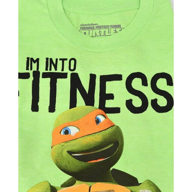 Teenage Mutant Ninja Turtles T-Shirt I'm Into Fitness 2017 Boys