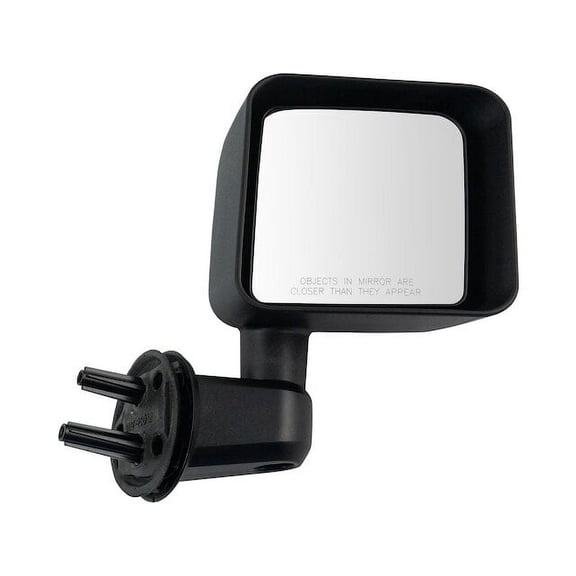 Right Mirror - Compatible with 2007 - 2017 Jeep Wrangler 2008 2009 2010 2011 2012 2013 2014 2015 2016