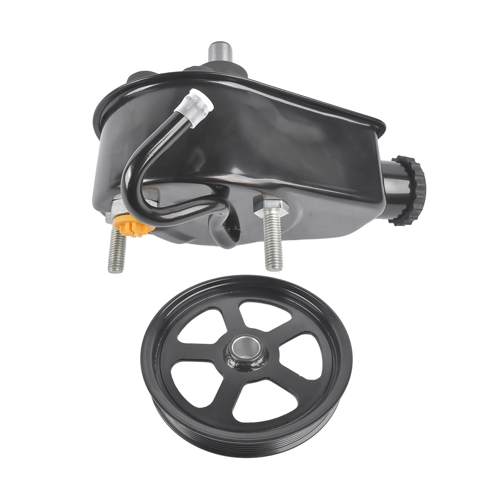 NEWZQ Front Power Steering Pump with Pulley for Chevrolet GMC C1500 K2500 Pickup SUV 1990-1995 1Pc