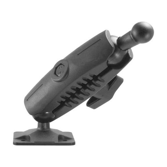 iBOLT 17mm Dual Ball to AMPs Drill Base Mount Compatible w/ 17mm GPS Brackets Phone Holders