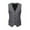 Gray, variant on Herrnalise Jackets for Men Men's Herringbone Tweed Suit Vest Casual Wool Blend Wedding Waistcoat Business Suit Vest Slim Fit Dress Vest Black