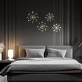 thumbnail image 5 of Starburst wall decoration, sparkling wall art crystal tears, hanging modern decorative sculptures, suitable for living rooms and bedrooms. Different colors to choose from, 5 of 6