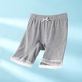 thumbnail image 2 of ZACPNCV Girls Bike Cartwheel Shorts Girls Breathable Comfy Under Dress Summer Shorts Kids Gray 3-4 Years, 2 of 7