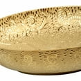 thumbnail image 3 of 20" x 15" Luxury Gold Vessel Bathroom Sink – Elegant Countertop Vanity Basin, Modern Oval Ceramic Bowl, 3 of 12