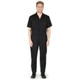 thumbnail image 3 of Natural Workwear Adult Big & Tall Short Sleeve Coverall Black LargeTall - Runs 1 Size Small, 3 of 3