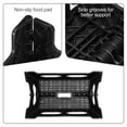 thumbnail image 2 of Acstep Folding Step Stool,15-Inch Extra Wide 9Inch Height Heavy Duty Stepping Stool More Safe And Comfortable Non Slip Foldable Step Stool For Kids And Adults Black, 2 of 5