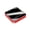 Red, variant on Mini Mirror Surface Power Bank, 10000mAh Portable Pocket Charger with Digital Power Display & Dual USB Output Ports