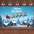 thumbnail image 6 of Decorative Design Christmas Banner Holiday Decoration New Year Decoration for Home Party Office Celebration, 6 of 9