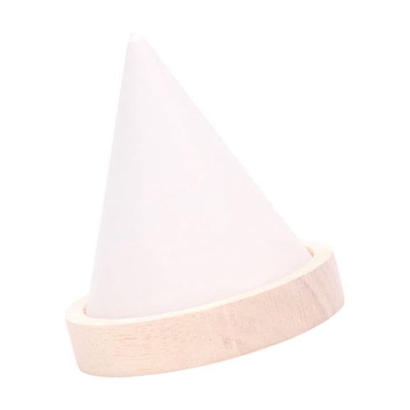 Velvets Covered Cone Jewelry Display Stand Suitable for Enhancing Photography of Rings Bracelets and Accessories