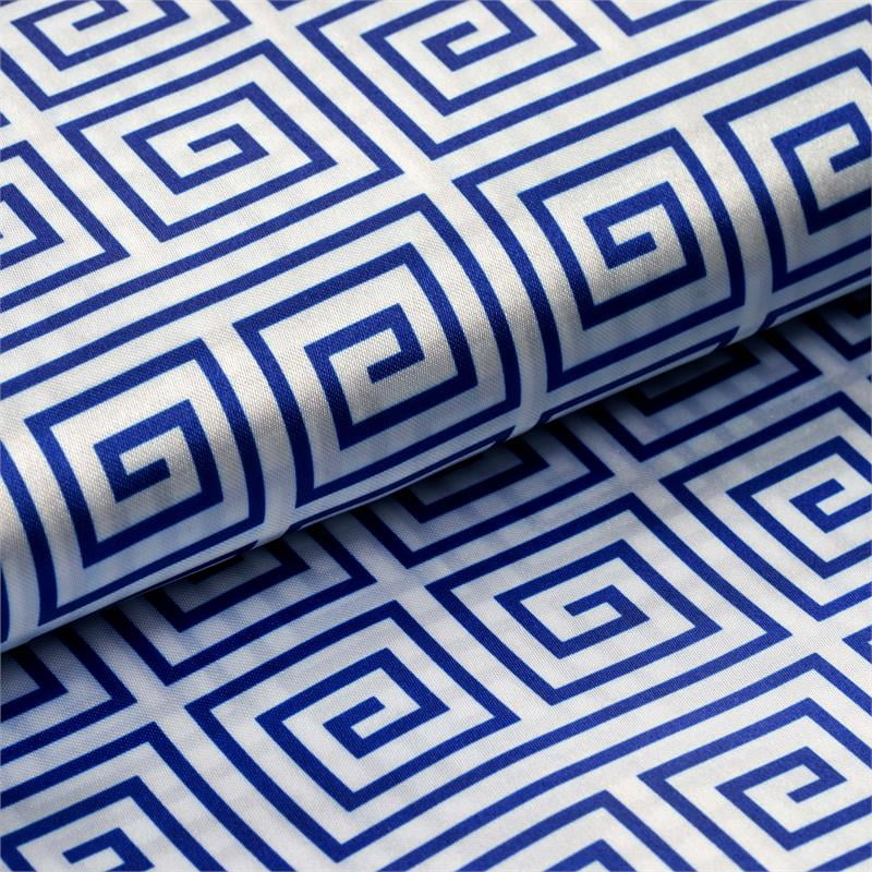 Balsacircle 54 X 10 Yards Satin Greek Design Fabric Bolt Put Up