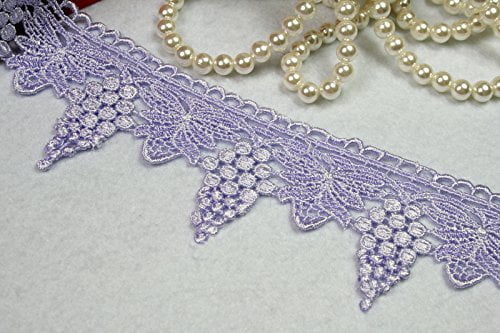 5//8/",3//4/",1/",1.25/",1.75/",2/" 3/",3.25/" Embroidered Coral Venice Lace Trim 2.5/"