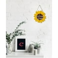 thumbnail image 3 of Eveokoki Sunflower Welcome Home Wood Door 12 Inch Wooden Flower Sign Inspirational Wall Porch Art Summer Fall Front Door Wreath Hanging for Bedroom Living Room Indoor Outdoor Kitchen Home Decor, 3 of 5