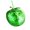Green, variant on Glass Fruit Ornament for Christmas Tree Decorations Fruit Shape Ornament Holiday Party Decorations Keepsakes