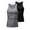 Gray1, variant on yillto 2 Pack Men Tank Tops Muscle Athletic Quick Dry Sleeveless Workout Gym Tee Tshirts for Mens