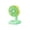C-Green, variant on Portable Hand Held Fan USB Rechargeable Desktop Mini Fan Portable Small Fan Travel Camping Outdoor Use