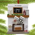 thumbnail image 2 of Fireplace Mantel Family of 6 Ornament, 2 of 12