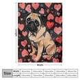 thumbnail image 4 of Qinduosi Cute Print Blanket Soft Bed Bedding Warm Flannel Blankets for Kids Boys Men, Sofa Living Room Bedroom Home Decor, 4 of 6