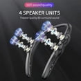 thumbnail image 4 of Bluetooth Compatible Speaker Hang Neck Wireless 9d Stereo Bass Portable Wearable Player 85g Weight Light 4 Speakers For Sports - Speakers, 4 of 6