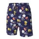 thumbnail image 4 of Balery Colorful Jellyfish Traje de Baño Estilo Hawaiano para Hombre, Shorts de Secado Rápido con Bolsillos-XX-Large, 4 of 6