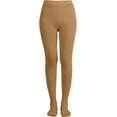 thumbnail image 2 of ORUYROP Women's Solid Colored Opaque Microfiber Footed Tights, 2 of 7