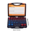 thumbnail image 2 of 44PCS Nut Checker Bolt Inspection Tool, Metric & Imperial Standard, Rust-Resistant Steel Material, Quick Accurate Measurement, for Car Industrial Housing Inspection, 2 of 2