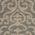 thumbnail image 3 of Safavieh Florida Shag Collection SG462-8013 Grey and Beige Square Area Rug (4' Square), 3 of 4