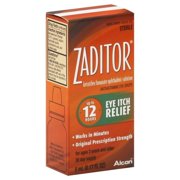 Zaditor Eye Itch Relief Antihistamine Eye Drops