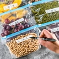 thumbnail image 5 of Reusable Food Storage Bags Freezer Leakproof Zip Thick Transparent Freezer for Marinate Food Meat Fruit Cereal Sandwich Snack, 5 of 5