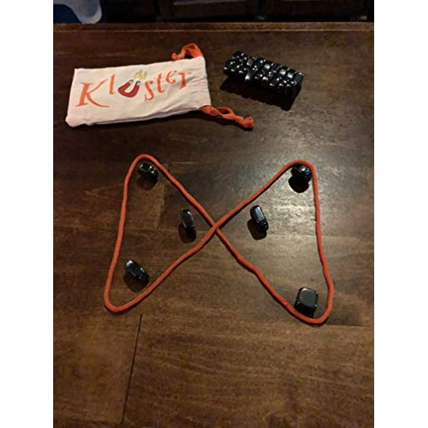 Kluster, un jeu d'aimants 😊 Le but est de placer ses aimants à l
