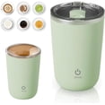 thumbnail image 1 of Automatic Magnetic Stirring Coffee Mug, 2025 Upgraded Magnetic Coffee Stirrer Mug, Coffee Cup with Mixer Built In, Automatic Coffee Cup Stirrer Auto Stirring Coffee Mug (Green), 1 of 1