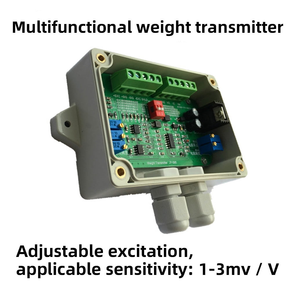 JY-S60 /JY-S 85 DC18-26v Current Load Cell Load Cell Amplifier Weight Transmitter 4-20mA 0-5V Or 0-10V Voltage With Housing