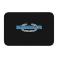 thumbnail image 1 of Alfombrilla de baño antideslizante supersuave con insignia de soldado de infantería de combate, para baño, cocina, dormitorio, hogar, 15,75 x 23,62 pulgadas, 1 of 6