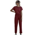 thumbnail image 2 of 2 Pantalons de Taille Haute pour Femmes de 2 Pièces pour l'Exercice Quotidien de Course à Pied, 2 of 8