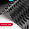 thumbnail image 3 of GHSDFBB es 4 Pcs pour Z71 Colorado Protecteur de Rebord de Porte Réfléchissant Autocollant en Cuir Fibre de Carbone 4D Protection d'Entrée Autocollants Plaque Anti-Poussière pour Chevy Colorado Z71, 3 of 6